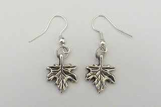 Boucles d'oreilles feuille