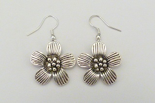 Boucles d'oreilles grosse fleur