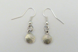 Boucles d'oreilles rond cerclé