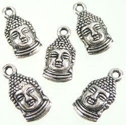 Pendentif / breloque métal, buddha